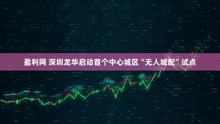 盈利网 深圳龙华启动首个中心城区“无人城配”试点
