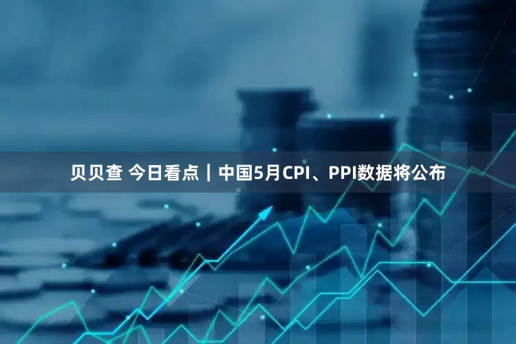贝贝查 今日看点｜中国5月CPI、PPI数据将公布